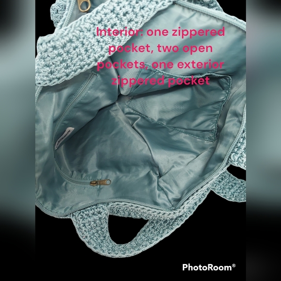 Croft & Barrow Crochet Shoulder Purse/Bag - Picture 8 of 8